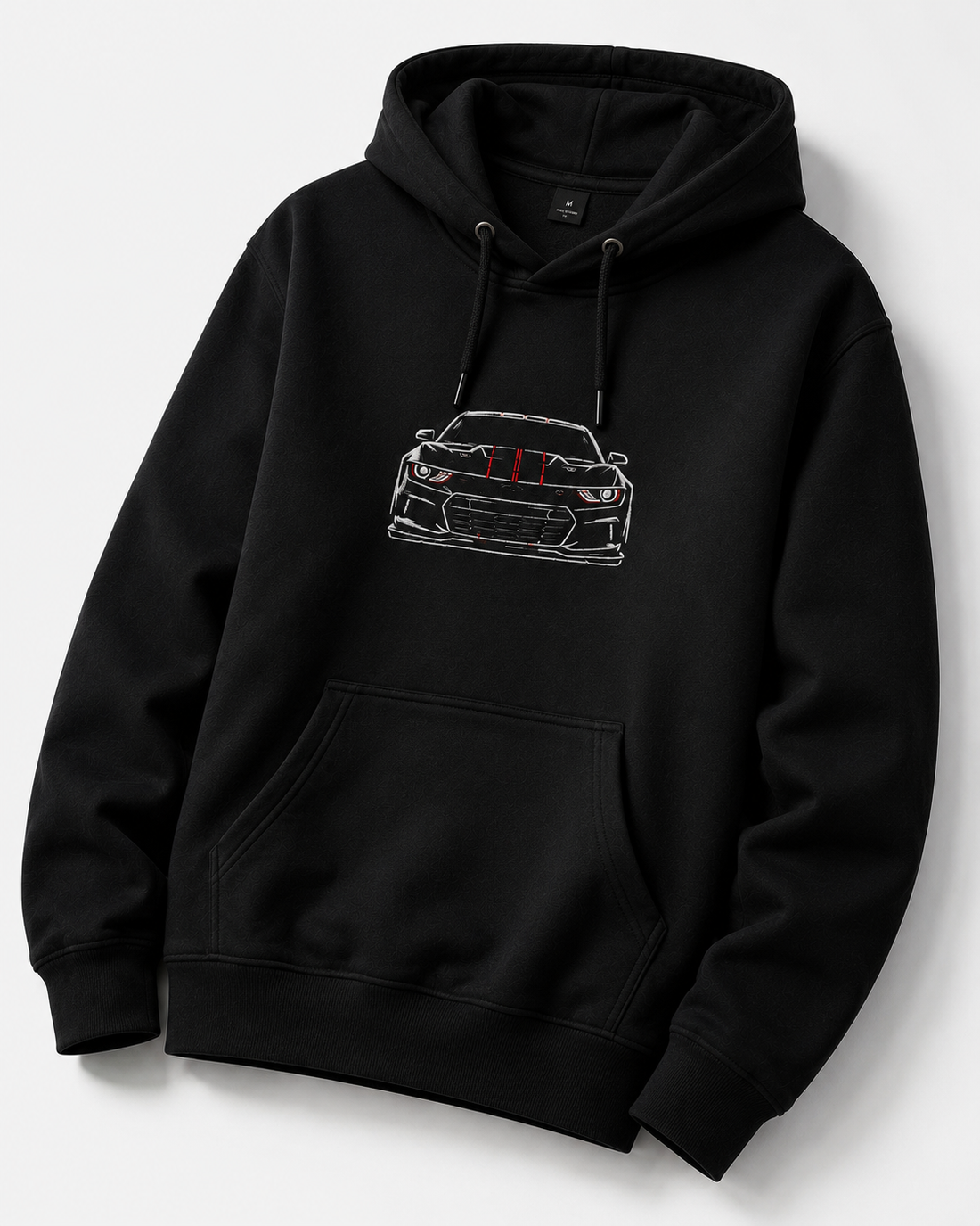 Custom Text Embroidered Oversized Hoodie