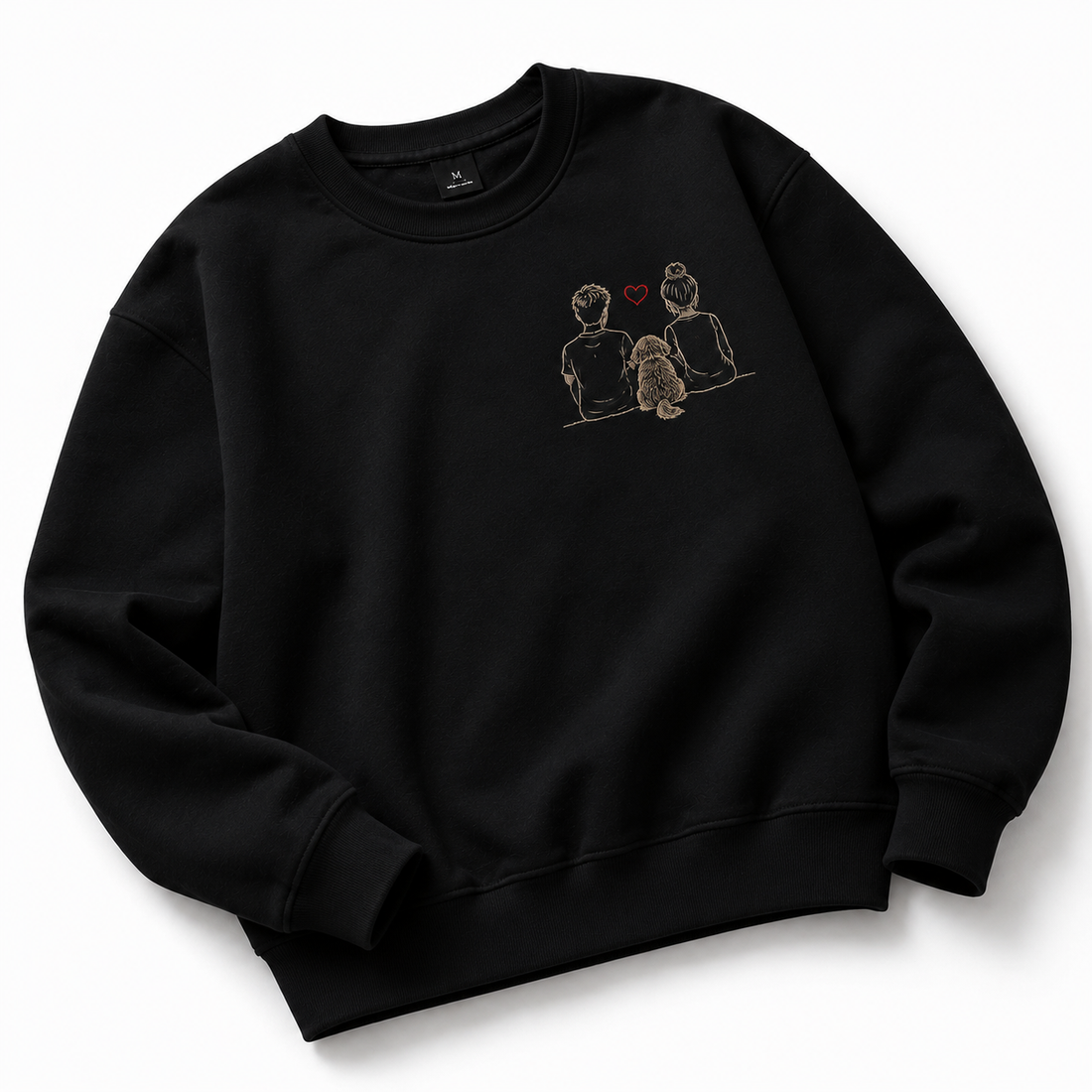 Custom Name Embroidered Sweatshirt