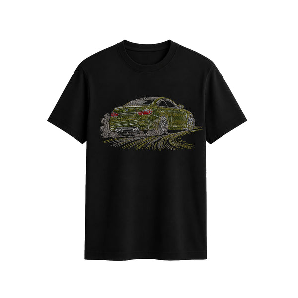 Perfectly Imperfect Gothic Embroidered T-Shirt