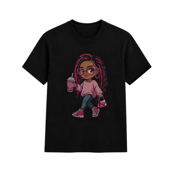 Streetwear Teddy Bear Embroidered T-Shirt