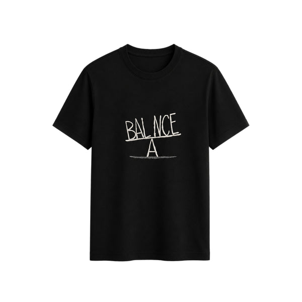 Balance Wordplay Embroidered T-Shirt