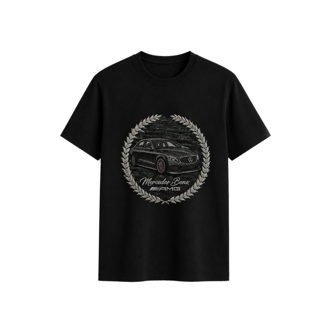 No Pain No Gain Skull Embroidered T-Shirt